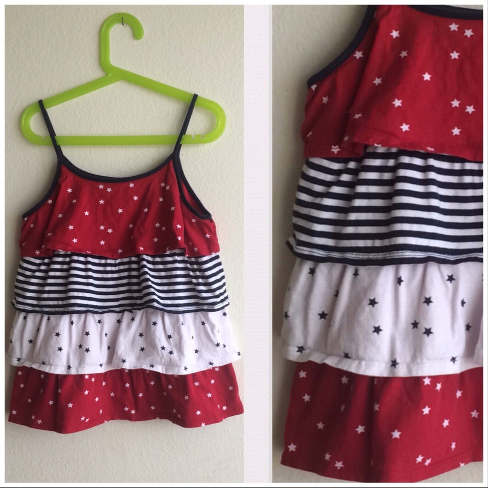 Est. 1989 Place Tricolors layered Cami Top (girls)